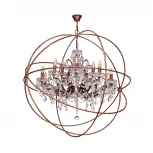 Подвесная люстра Loft It Foucaults Orb Crystal LOFT1897/15 подсвечник