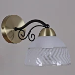 Бра ILLUMICO IL0435-1WSQ-24 BK AB SPICA (220V)