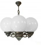 Уличный светильник подвесной Fumagalli GLOBE 250 G25.120.S30.BYF1R (220V, на цепи, шар, IP55)