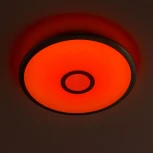 Потолочная люстра RGB Citilux Старлайт CL703A31G (LED, 220V, пульт управления, управление смартфоном, голосовое управление, умный дом - Алиса, Маруся, Сири, круглые)