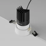 Встраиваемый светильник Maytoni Dip DL118-15W-4K-W (LED, 220V, круглые)