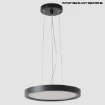 Потолочный светильник круглый Crystal Lux CLT 526C230 BL (LED, круглые, IP40)