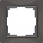 Рамка на 1 пост (серо-коричневый, basic) W0012007 (a051291)