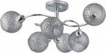 Люстра потолочная на штанге Emily 1174/6P E27*40W Chrome