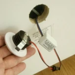 Встраиваемая подсветка ступеней лестницы светодиодная AM Group AM23 AM234 WH 3W (220V, круглые)