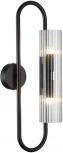 Бра Lumion Toronto 6561/2W черный/прозрачный/металл/стекло G9 2*20W 220V
