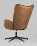 Кресло Stool Group Ирис вращающееся коричневое УТ000005619