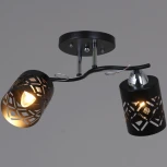 Потолочная люстра на штанге Reluce 08267-0.3-02 BK+CR (220V)