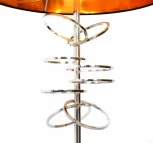 Торшер Lumina Deco Milari LDF 5530 CHR+BK (220V)