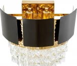 Бра Lumina Deco Molina LDW 7045-2 BK+GD (220V, подвески)