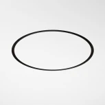 Встраиваемый радиусный шинопровод магнитный Elektrostandard Slim Magnetic 85158/00 черный ⌀ 800мм (48V)