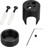 Крепление MonLIGHT-CYL-D18-BLACK (Arlight, Металл) 047335