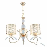Подвесная люстра Arte Milano Florentia-9787 309787/3 Wh/Gd (220V, на цепи)