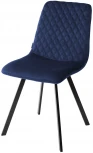 Обеденный стул M-City DAIQUIRI BLUVEL-86 NAVY BLUE, велюр