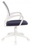 Кресло Бюрократ CH-W695NLT темно-серый TW-04 TW-12 сетка/ткань крестовина пластик пластик белый