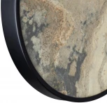 Настенно-потолочный светильник Odeon Light Bergi 5064/24L черн./серо-беж./металл/натур.камень/акрил с переключ.цветов.темпер. LED 24W 3000К/4000K/6000K (220V, круглые)