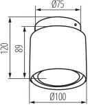 Точечный светильник Kanlux SONOR 24362 (220V, круглые)