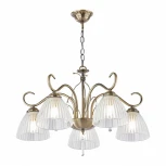 Подвесная люстра Arte Milano Amalfi-8656 338656/5 AB (220V, подвески, на цепи)