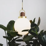 Подвесной светильник Arc Globe Шар D30 ImperiumLoft 101295-26 (191840-26) (220V, на проводе, шар)