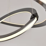 Подвесной светильник iLedex Vision 9225-8+5SD GR+BK (220V, на тросе)