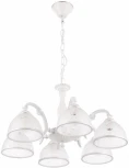 Подвесная люстра Arte Milano AM349737 349737/6 WT+SL (220V, на цепи)