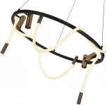 Подвесной светильник с гибким неоном Kink Light Кайли 08039K-80A,19(20) (LED, 220V, на тросе)