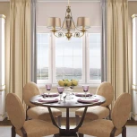 Потолочная люстра на штанге Kutek Monza MON-ZW-3(P/A) (220V, хрусталь Asfour)