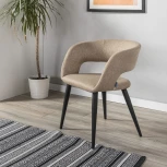 Стул R-Home Hugs beige/черный