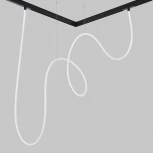 Гибкий светодиодный светильник с гибким неоном магнитный ST Luce Skyline 48 ST684.446.60 Черный LED 1*60W L5000 48V