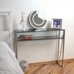 Консольный стол AllConsoles 1092-CS grey серебряный