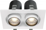 Встраиваемый светильник Hidden 4000K 2x10W 36° LED Maytoni Technical DL045-02-10W4K-W (220V)