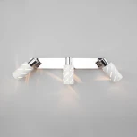 Спот Eurosvet Fente 20090/3 белый/хром (220V, выключатель)