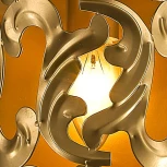 Настенный светильник Favourite Dorata 1469-1W (220V)