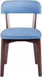 Стул R-Home Франк Блю-Лазур/Темный орех