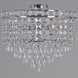 Потолочная люстра на штанге хрустальная Reluce 90188-0.3-08 CR