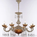 Подвесная люстра Bohemia AL7801 AL78101P/8/250 A WMG P Amber/M-1F