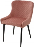 Обеденный стул M-City SORREL BLUVEL-52 PINK, велюр