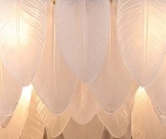 Подвесная люстра Kink Light Джана 07680-80,36 (220V, на тросе, листья, круглые)