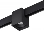 Трековый Wi-Fi низковольтный светильник Novotech SHINO FLUM 359519 черный диммир. со сменой цв.температуры, Tuya Smart Life IP20 LED 10W 48V 3000-6000K (управление смартфоном, умный дом - Алиса, Smart Life)