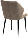 Стул SEATTLE-V Kashemir 135 Бежевый, велюр / черный каркас М-City