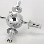 Потолочная люстра на штанге Lussole Hartwell LSP-8392 (220V, шарики, молекулы, IP21)