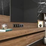 Рамка на 5 постов Diamant (черный) Werkel W0051208 (a051443)