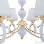 Подвесная люстра Arte Milano Florentia-2387 302387/6 Wh/Gd (220V, на цепи)