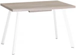 Стол Stool Group Plain 116-158*74 дуб Ан/белый УТ000034571