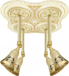 Спот Fede San Sebastian Four FD1067FOP (220V, цветы, круглые, под старину)