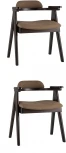 Стул обеденный Stool Group OLAV кофейный 2 шт. УТ000002042