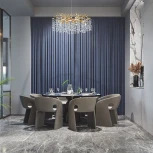 Подвесная люстра хрустальная Arte Milano Milano-1 23110.1000.14.E14.B GD (220V, на тросе)