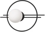 Настенный светильник Loft It Circle 10143 Black (220V, шар)