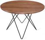 Столик журнальный SHT-TU37/ЛДСП 60 черный муар/орех тьеполо Sheffilton 4921243901