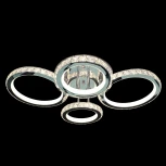 Потолочная люстра Natali Kovaltseva INNOVATION STYLE 83009 (регулировка яркости, LED, 220V, пульт управления, умный дом - LampSmart, кольцо)